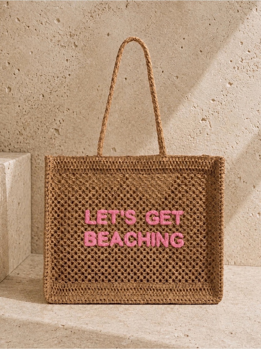 NEW Elan's Daughter 'Lets Get Beaching' Tote Bag / OS